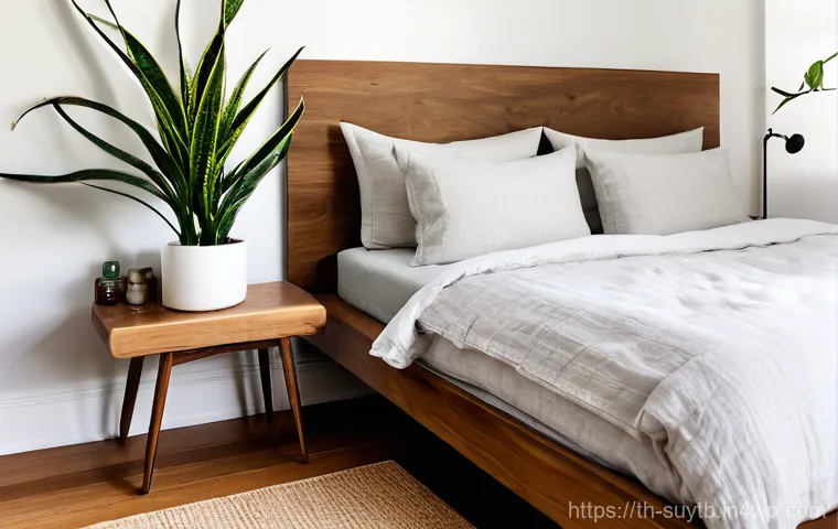 친환경 인테리어 소품의 활용 방법 - **A Creative DIY Upcycling Workspace:** A bright, airy home studio or craft corner dedicated to crea...