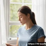 Home 18 리노베이션 후 에너지 효율성 측정 방법 - **Prompt 1: Home Energy Leak Detection**
A detailed, realistic photograph of a young, diligent a...